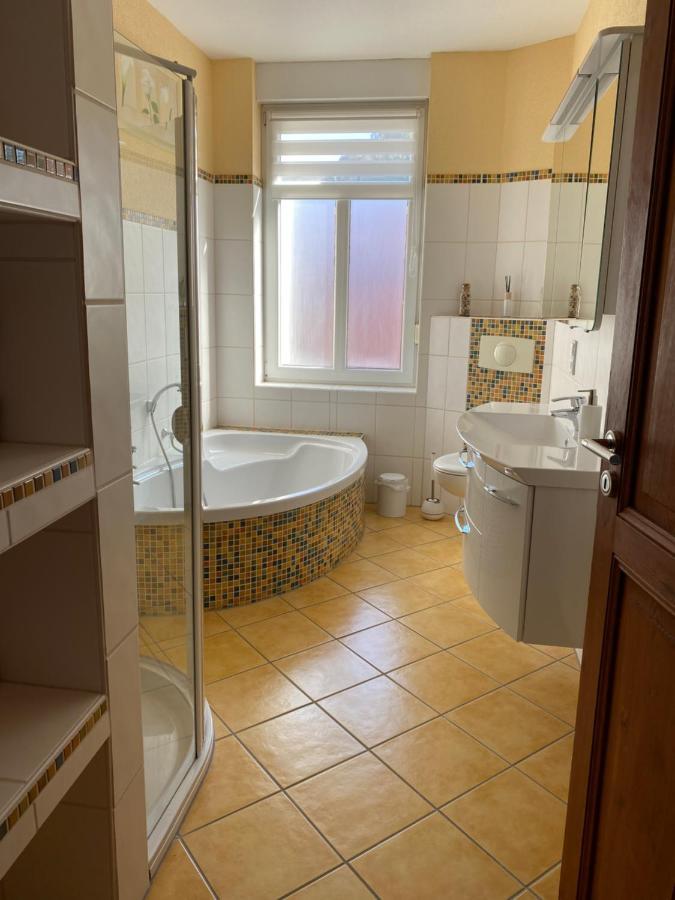 Ferienwohnung Am Bodetal Mit Wallbox Fuer E-Auto ทาเลอ ภายนอก รูปภาพ