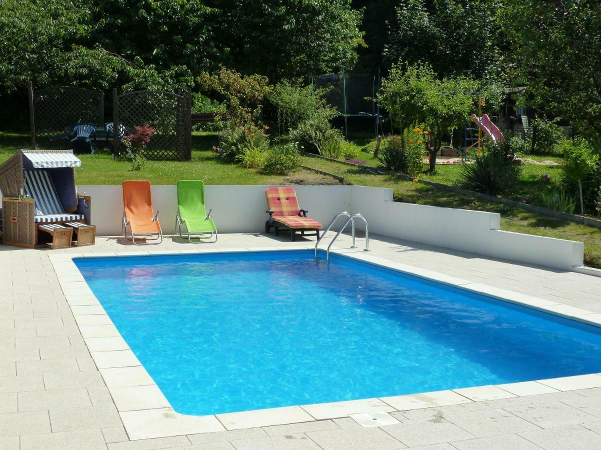 Ferienwohnung Am Bodetal Mit Wallbox Fuer E-Auto ทาเลอ ภายนอก รูปภาพ